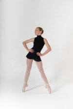 SI 334/D Body professionale in cotone tecnico a lupetto con scollo a goccia profonda dietro