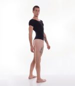 Body uomo perizoma manica corta in microfibra - immagine 2