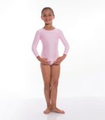 Body danza manica lunga a girocollo