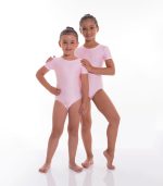 Body danza manica corta a girocollo