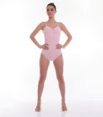 Body professionale con spallino sottile con arriccio nel centro schiena - immagine 2