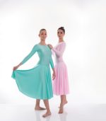 Abito Alvin in lycra con gonna in lycra - immagine 2