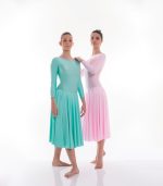 Abito Alvin in lycra con gonna in lycra