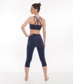 Top foderato con spallini incrociati - immagine 2