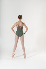 SI 651 Body in lycra con inserti in pizzo davanti e dietro - immagine 4