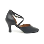 Scarpe da ballo tacco 70 in pelle - immagine 2