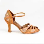 Scarpe da ballo con strass tacco 80 - immagine 2