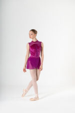 SI 661/V Body in velluto con  inserti  in tulle - immagine 6