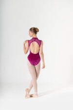 SI 661/V Body in velluto con  inserti  in tulle - immagine 3
