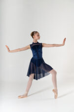 SI 661/V Body in velluto con  inserti  in tulle - immagine 9