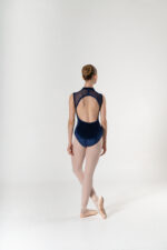SI 661/V Body in velluto con  inserti  in tulle - immagine 2