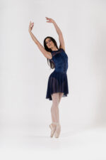 SI 661/V Body in velluto con  inserti  in tulle - immagine 7