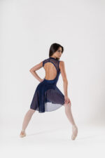 SI 661/V Body in velluto con  inserti  in tulle - immagine 8