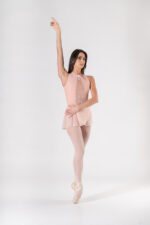 SI 692/V Body in lycra opaca con inserto davanti in velluto - immagine 7