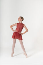 SI 661/T Body in lycra con  inserti  in tulle