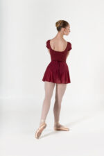 SI G27F/D Gonnellino in tulle con finto fiocco dietro e applicazione motivo flock - immagine 4