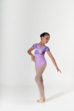 SIB 680 Body in lycra con tulle stampato - immagine 2